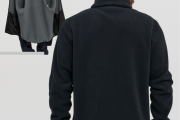 Флиска мужская Jack Wolfskin чёрная тёплая