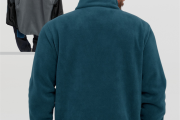 Мужская флиска Jack Wolfskin голубая тёплая