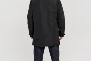 Мужской плащ Jeans Town 2524 чёрный классический