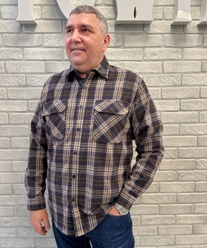 Мужская рубашка Wladimir с длинным рукавом