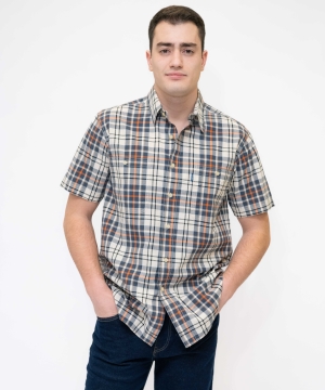 Мужская рубашка Montana с коротким рукавом 16-047