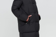 Зимняя  женская куртка Wladimir 2530 чёрная длинная