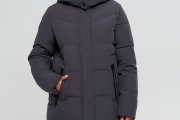Зимняя женская  куртка Wiadimir 2521  серая 