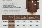 Зимняя женская куртка Wladimir 2506 коричневая 