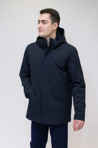 Демисезонная мужская  куртка Talifeck 51103 синяя