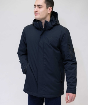 Демисезонная мужская  куртка Talifeck 51103 синяя