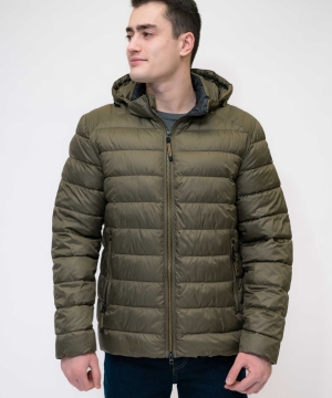 Демисезонная мужская  куртка Talifeck 51108-1 хаки 