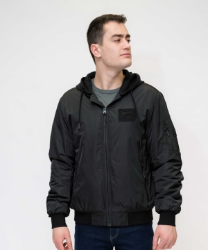 Демисезонная куртка Kings Wind 6K 606 черная короткая