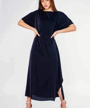 Повседневное платье Vivo Style 2B2203 (Черное)