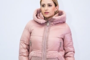 Зимняя куртка Evacana 1034 Розовая