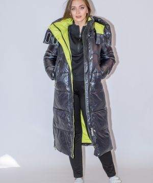 Зимняя женская куртка Evacana 1009 Черная