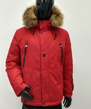 Зимняя мужская куртка Shark Force 622D368 красная 