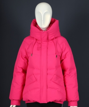 Зимняя женская куртка Eicimeer HM36 розовая короткая