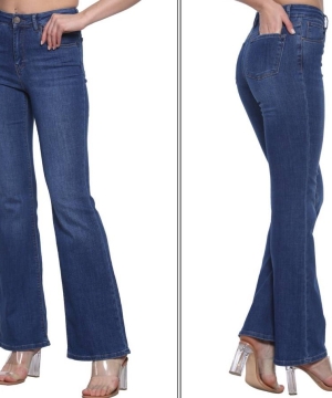 Женские джинсы Whitney BQ411-1000 Donk Blue  клеш