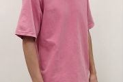 Мужская футболка варенка Jeans Town 2024  розовая