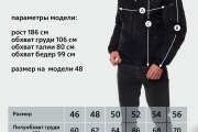 Зимняя мужская куртка Jeans Town 3375  короткая авиатор черная