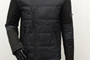 Демисезонная мужская куртка City Class 8108 черная короткая